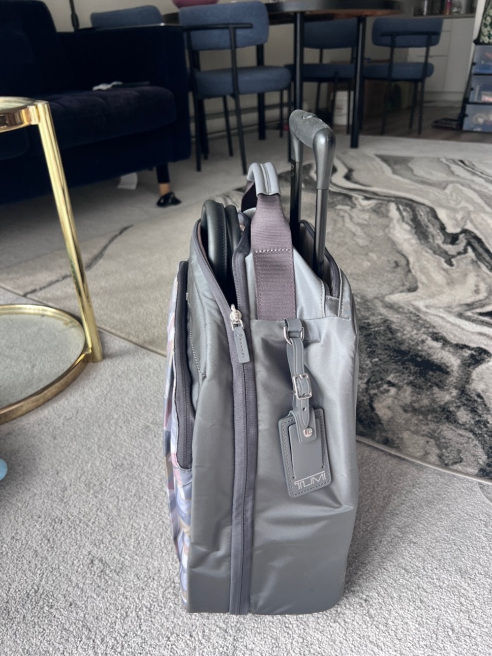 Quick sale! TUMI Rolling Carry-On Bag ✈️ Stylish, Practical (authentic!) - Picture 8 of 14